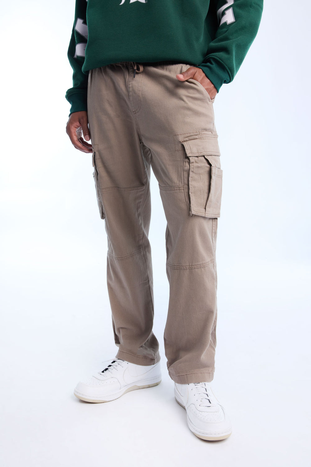 Pantalon cargo utilitaire ample homme Pantalon cargo utilitaire ample homme