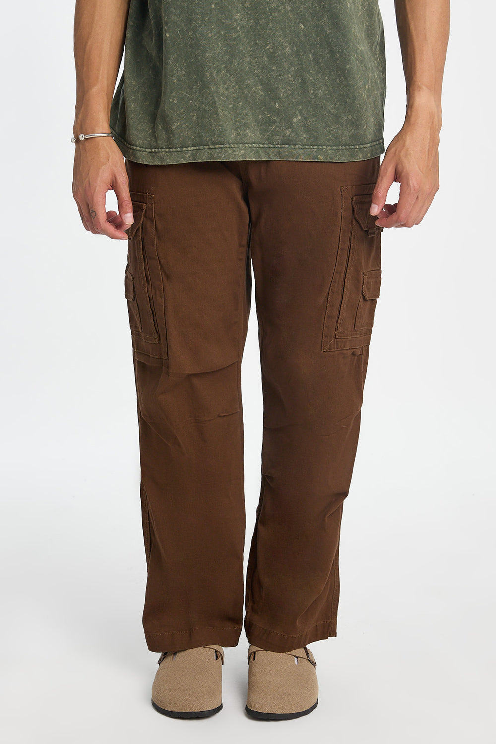 Pantalon cargo utilitaire ample homme Pantalon cargo utilitaire ample homme