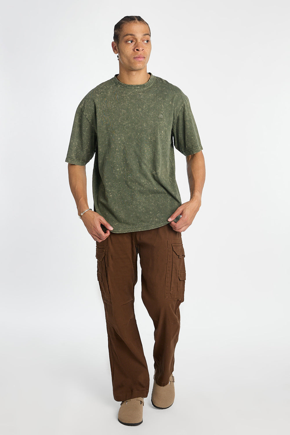 Pantalon cargo utilitaire ample homme Pantalon cargo utilitaire ample homme