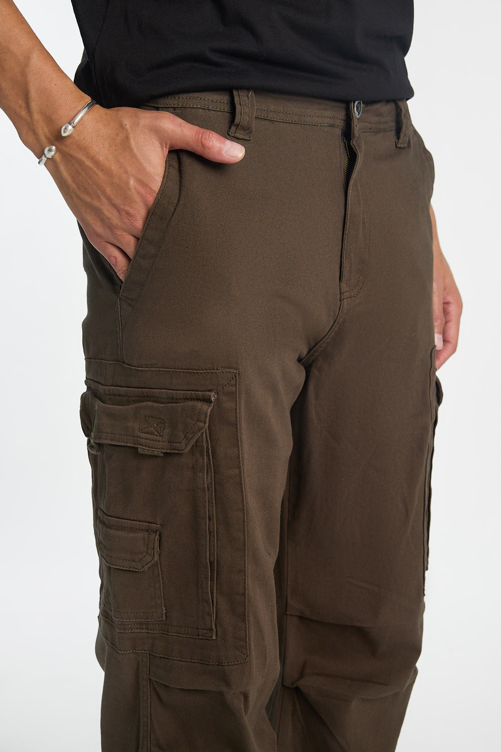 Pantalon cargo utilitaire ample homme Pantalon cargo utilitaire ample homme