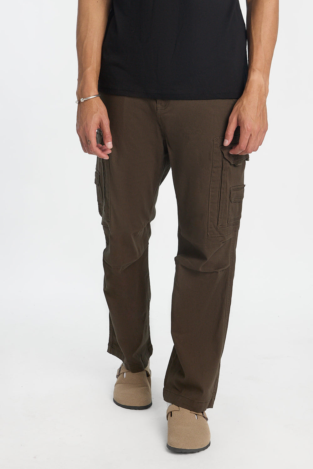 Pantalon cargo utilitaire ample homme Pantalon cargo utilitaire ample homme