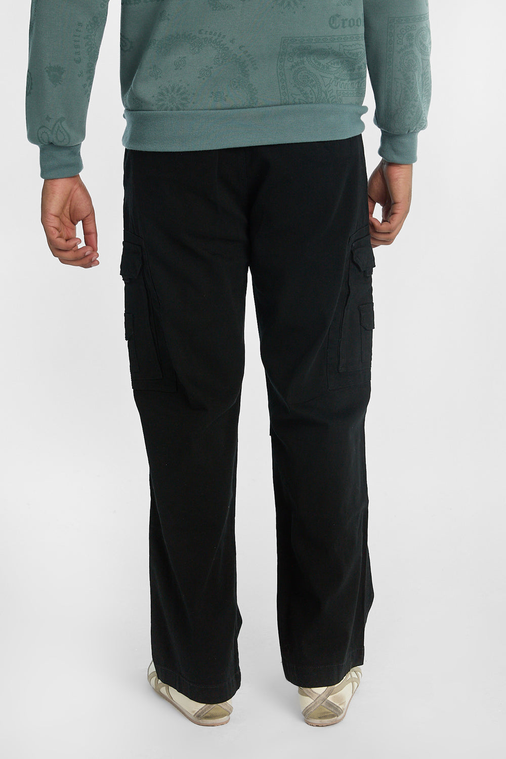 Pantalon cargo utilitaire ample homme Pantalon cargo utilitaire ample homme