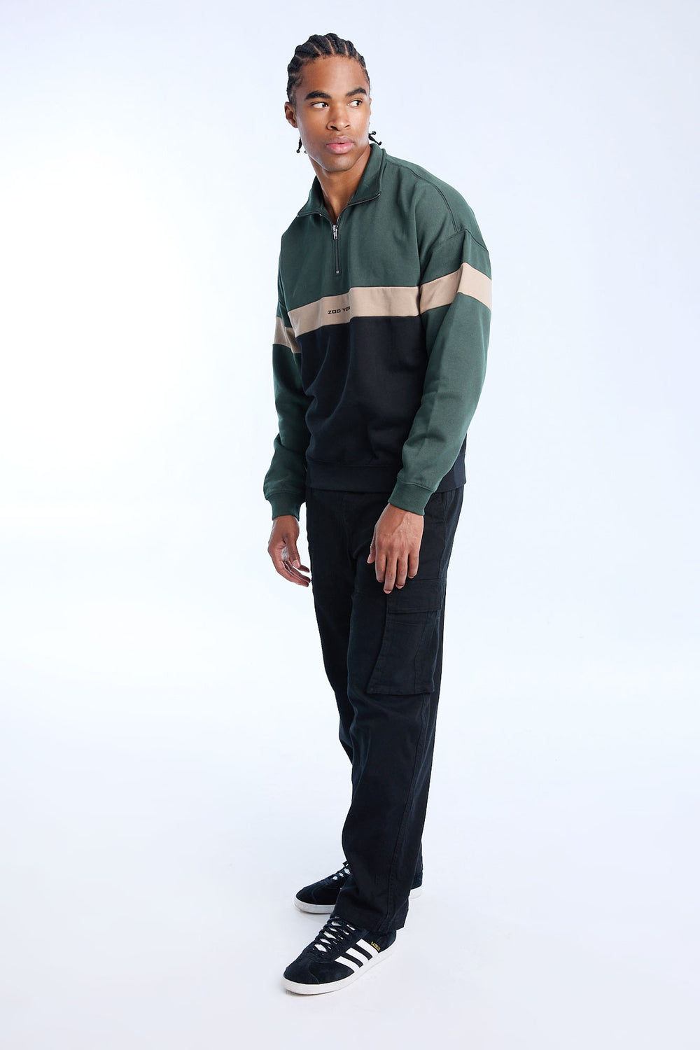 Mens Super Baggy Twill Cargo Pant Mens Super Baggy Twill Cargo Pant