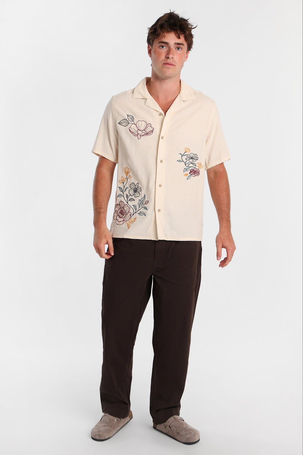 Loose Twill Pleated Pants Loose Twill Pleated Pants