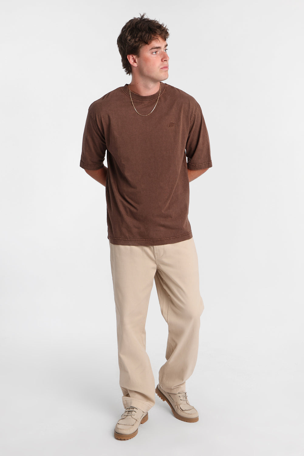 Loose Twill Pleated Pants Loose Twill Pleated Pants