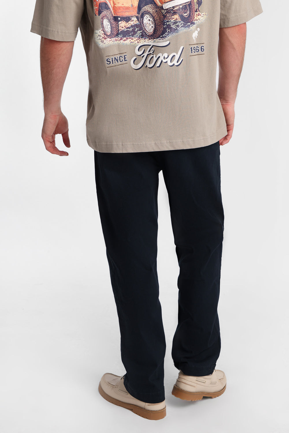 Loose Twill Pleated Pants Loose Twill Pleated Pants