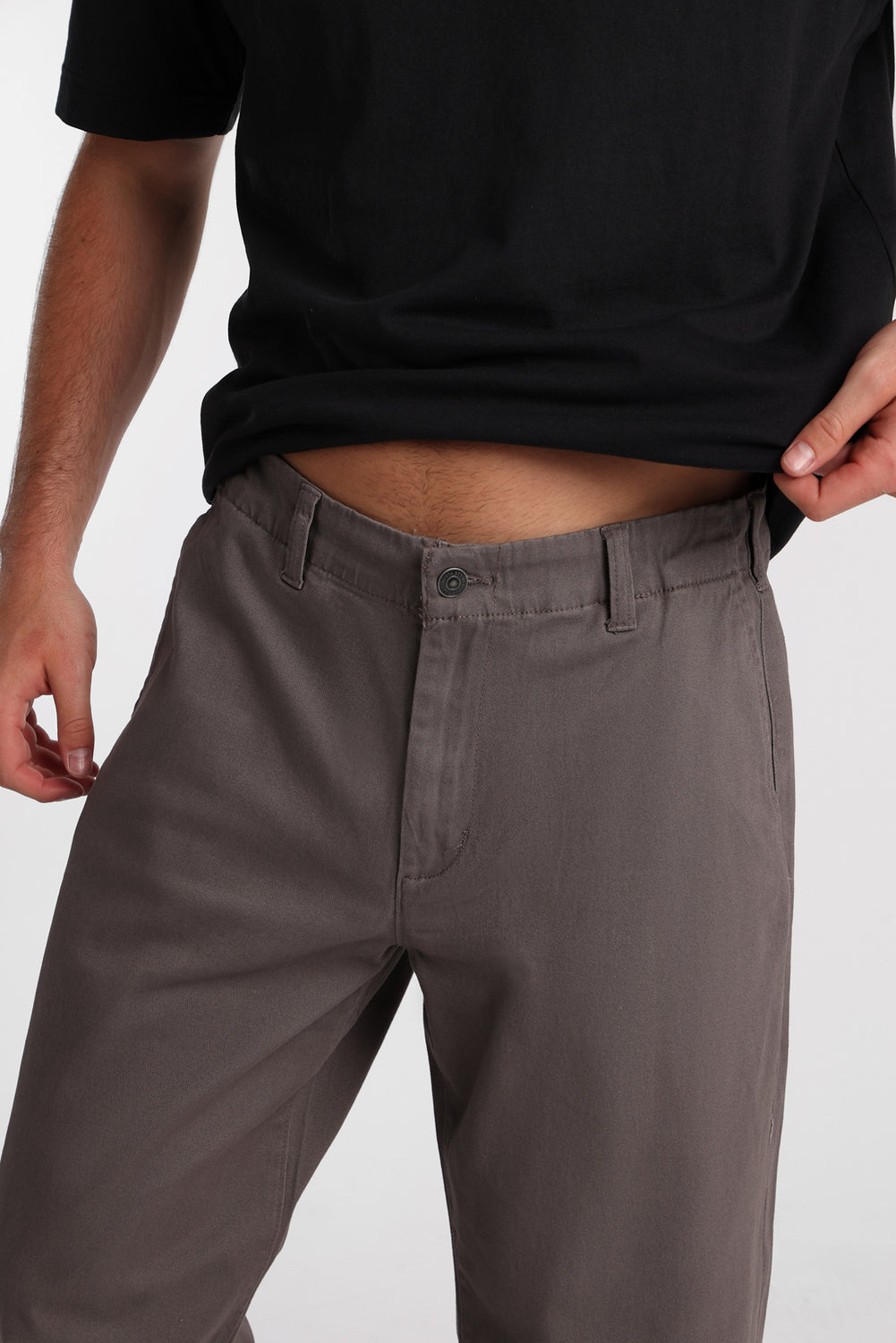 Pantalon ample en sergé Pantalon ample en sergé