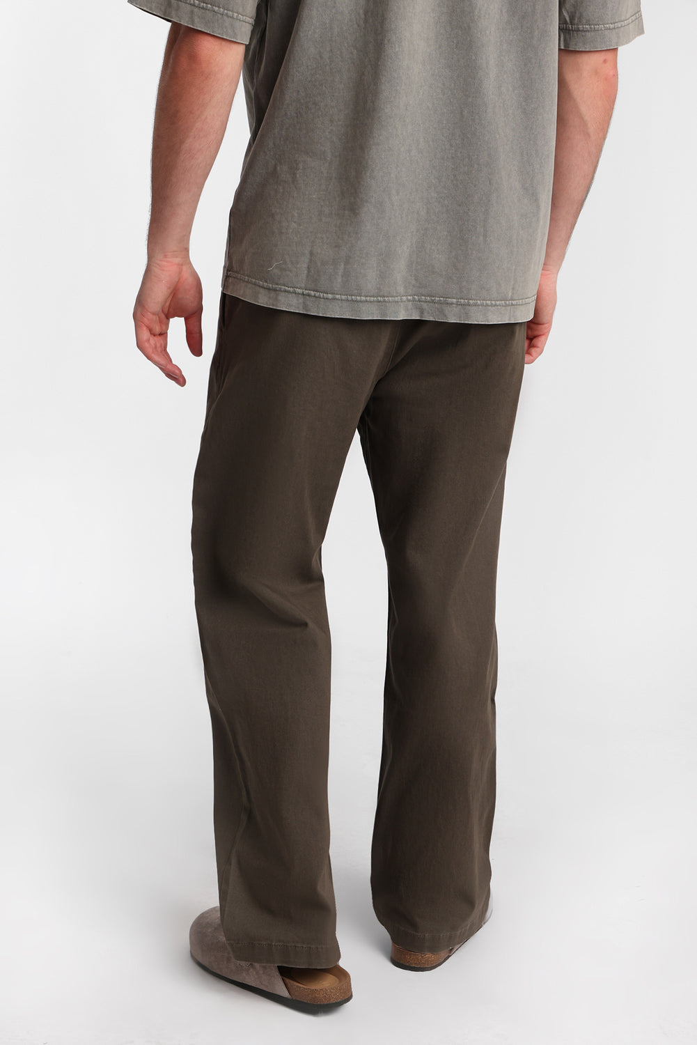 Pantalon ample en sergé Pantalon ample en sergé