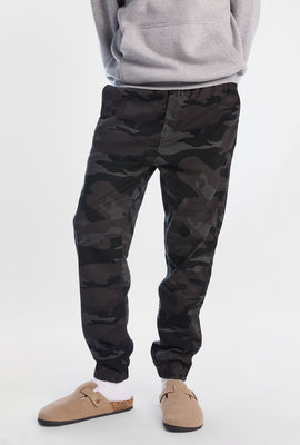 Relaxed Twill Joggers
