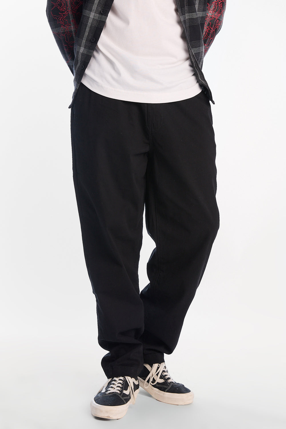Pantalon décontracté en sergé Pantalon décontracté en sergé