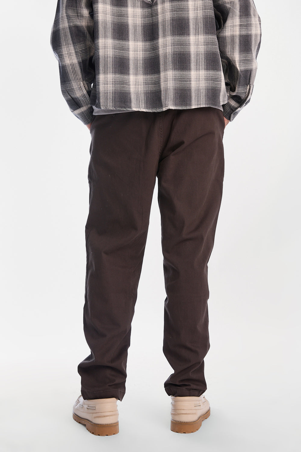 Pantalon décontracté en sergé Pantalon décontracté en sergé