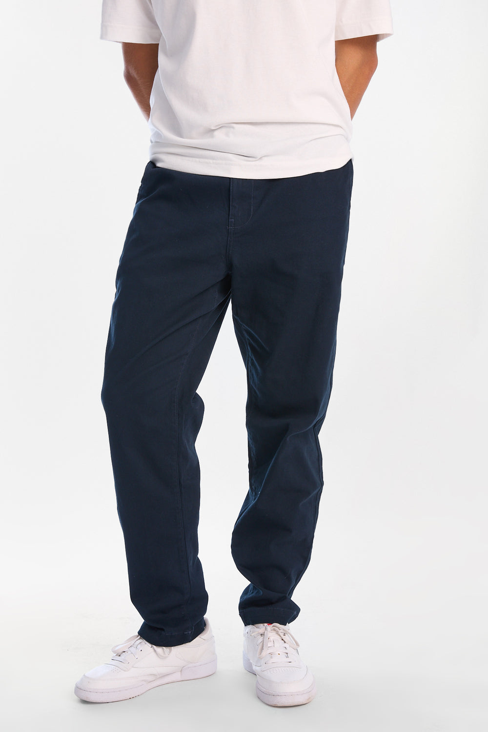 Pantalon décontracté en sergé Pantalon décontracté en sergé