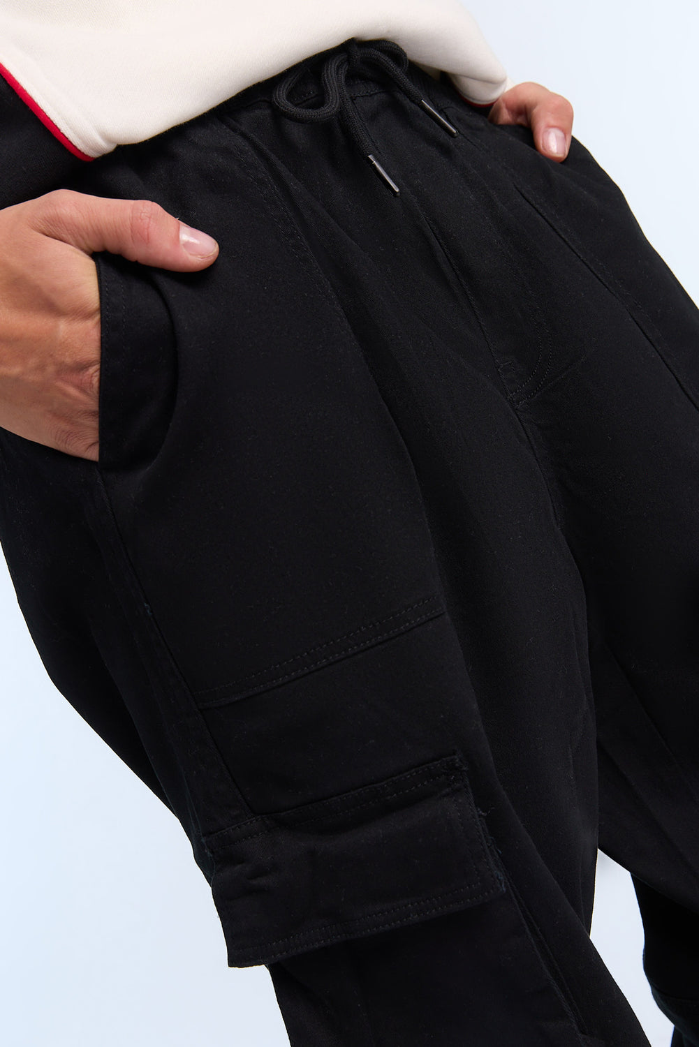 Pantalon cargo ample à 4 poches Arsenic homme Pantalon cargo ample à 4 poches Arsenic homme