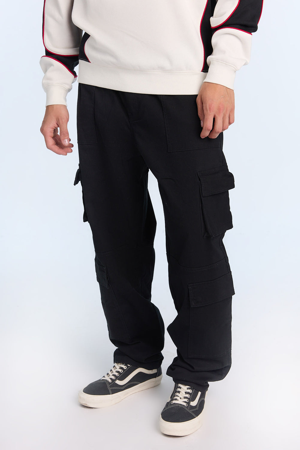 Pantalon cargo ample à 4 poches Arsenic homme Pantalon cargo ample à 4 poches Arsenic homme