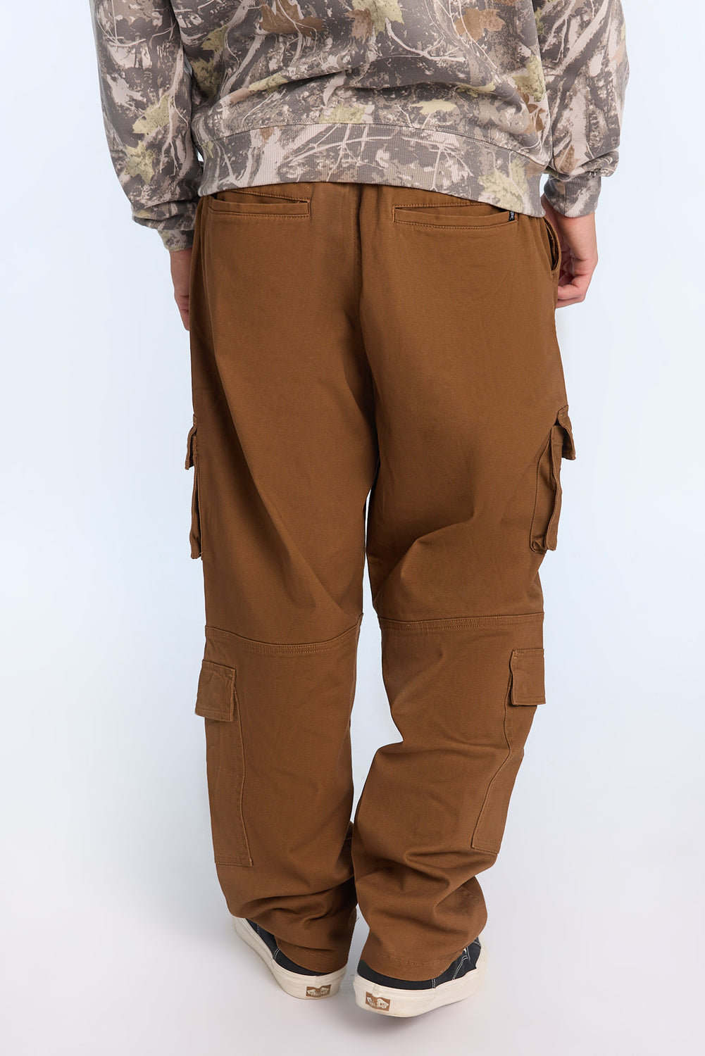 Pantalon cargo ample à 4 poches Arsenic homme Pantalon cargo ample à 4 poches Arsenic homme