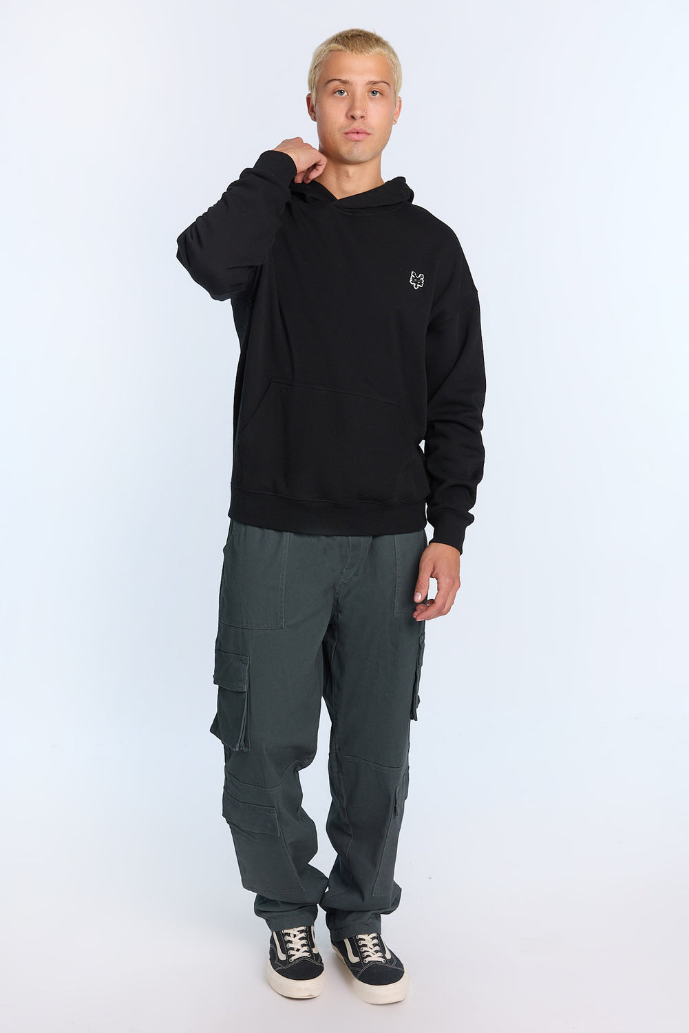 Pantalon cargo ample à 4 poches Arsenic homme Pantalon cargo ample à 4 poches Arsenic homme