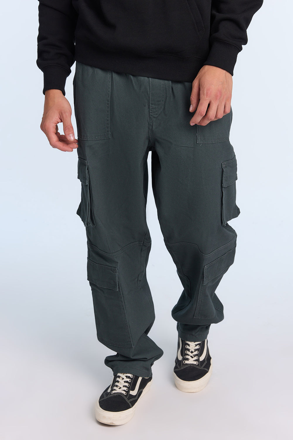 Pantalon cargo ample à 4 poches Arsenic homme Pantalon cargo ample à 4 poches Arsenic homme
