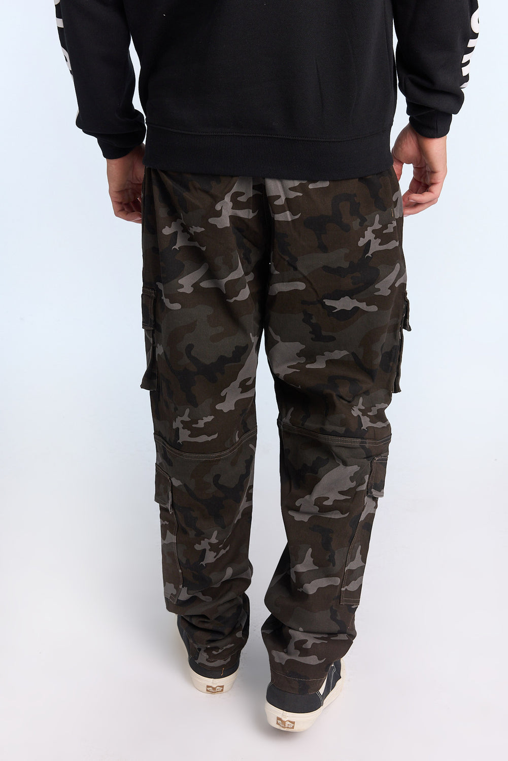 Pantalon cargo ample à 4 poches Arsenic homme Pantalon cargo ample à 4 poches Arsenic homme