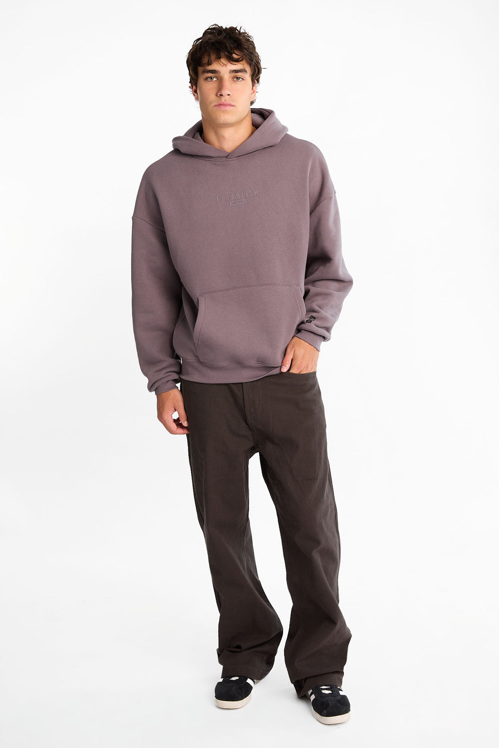 Pantalon ample en toile Pantalon ample en toile