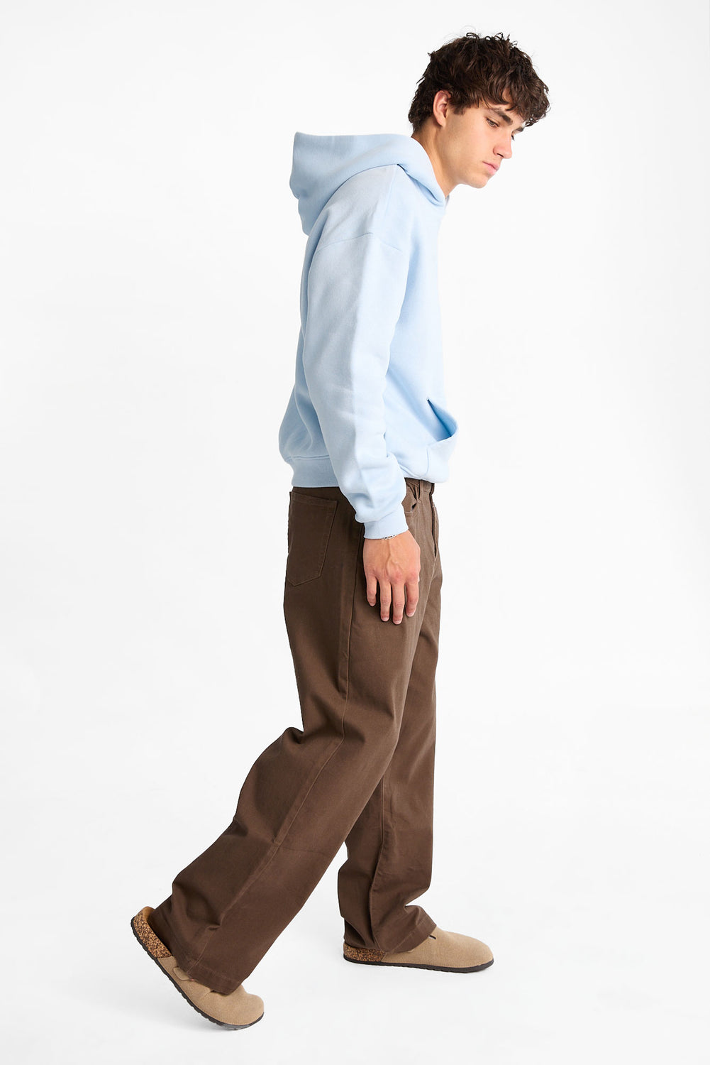Pantalon ample en toile Pantalon ample en toile