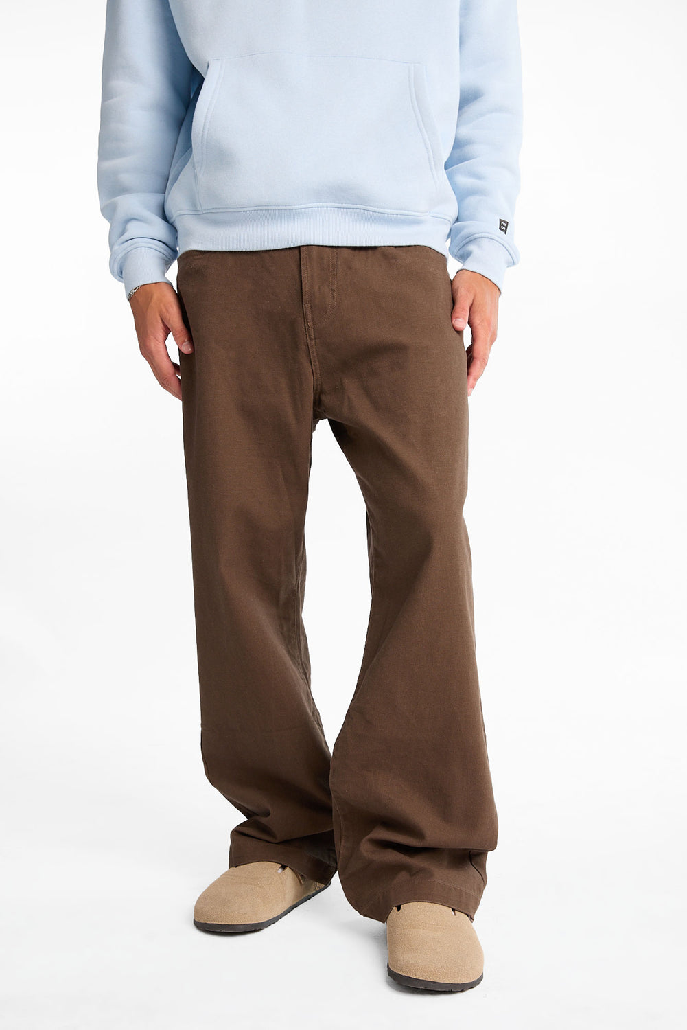Pantalon ample en toile Pantalon ample en toile