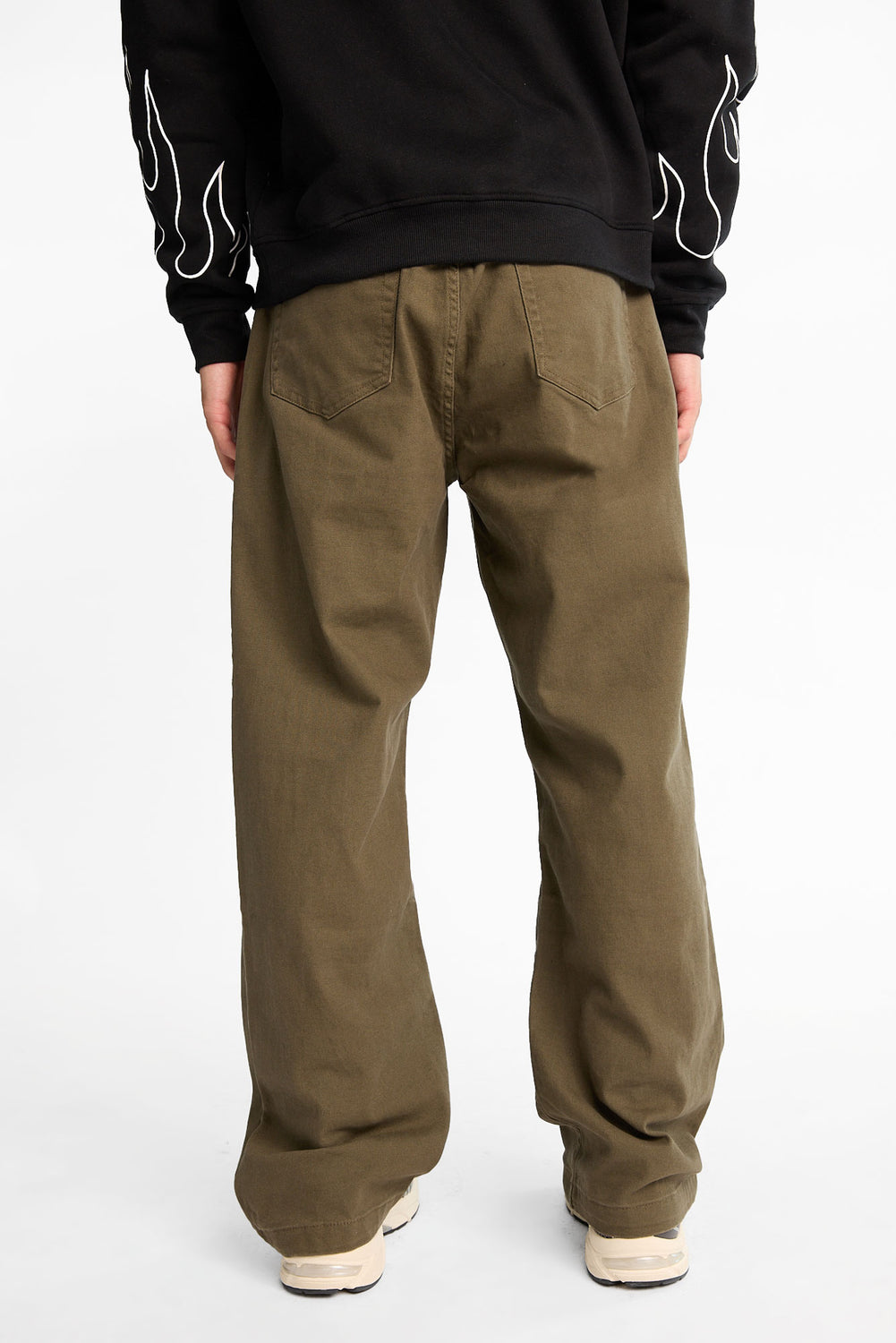 Pantalon ample en toile Pantalon ample en toile