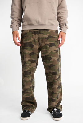 Pantalon ample en toile