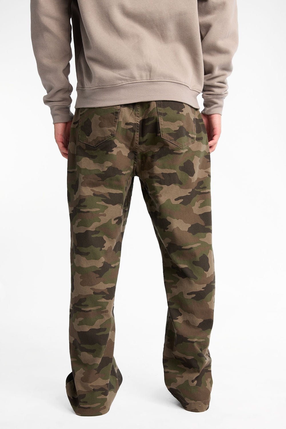 Pantalon ample en toile Pantalon ample en toile