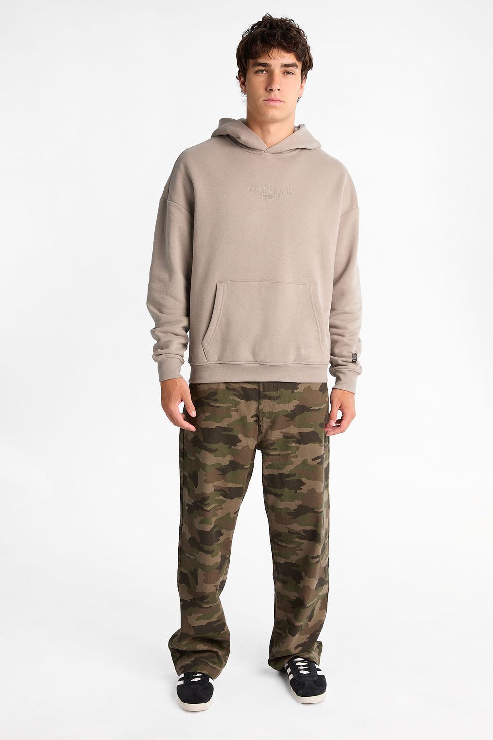 Pantalon ample en toile Pantalon ample en toile