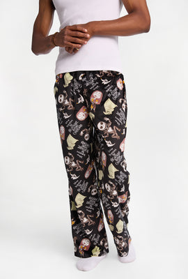 The Nightmare Before Christmas Jack & Sally Silky Fleece Pajama Pants