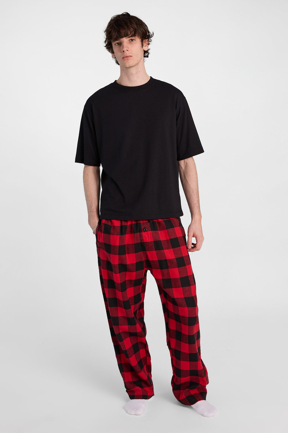 Pantalon de pyjama classique à carreaux Buffalo Pantalon de pyjama classique à carreaux Buffalo