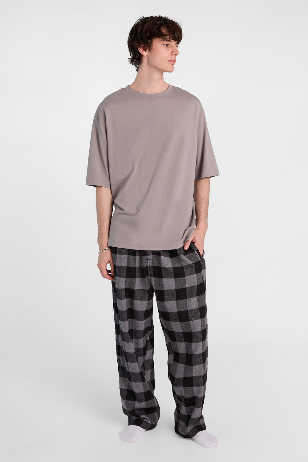 Pantalon de pyjama classique à carreaux Buffalo Pantalon de pyjama classique à carreaux Buffalo