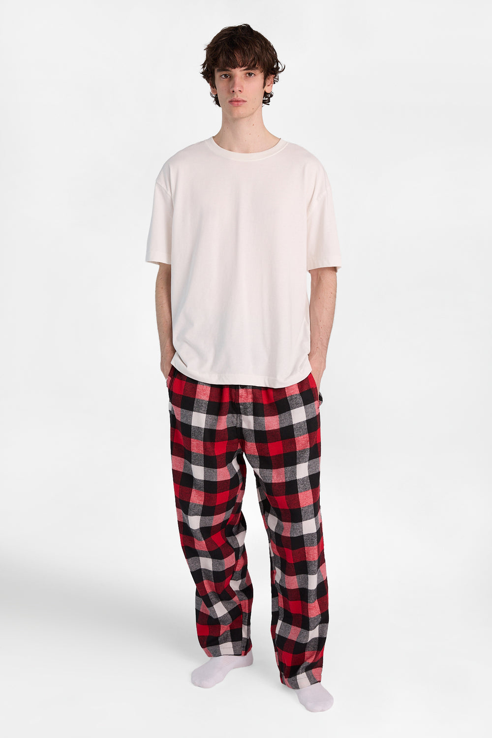 Classic Check Plaid Pajama Pants Classic Check Plaid Pajama Pants