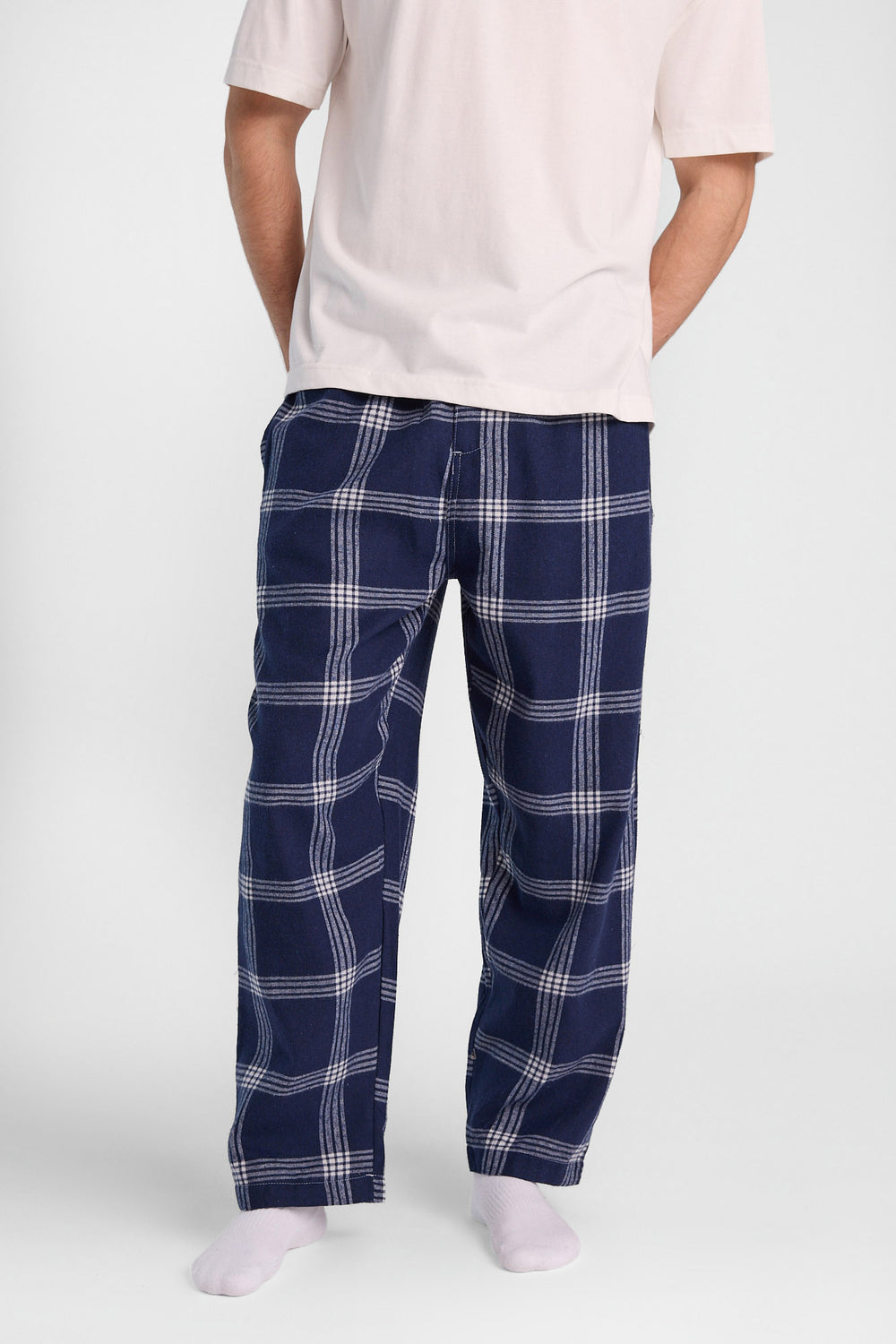 Classic Windowpane Plaid Pajama Pants Classic Windowpane Plaid Pajama Pants