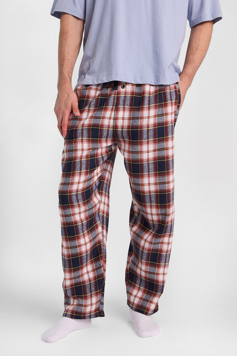 Pantalon de pyjama classique à carreaux tartan Pantalon de pyjama classique à carreaux tartan