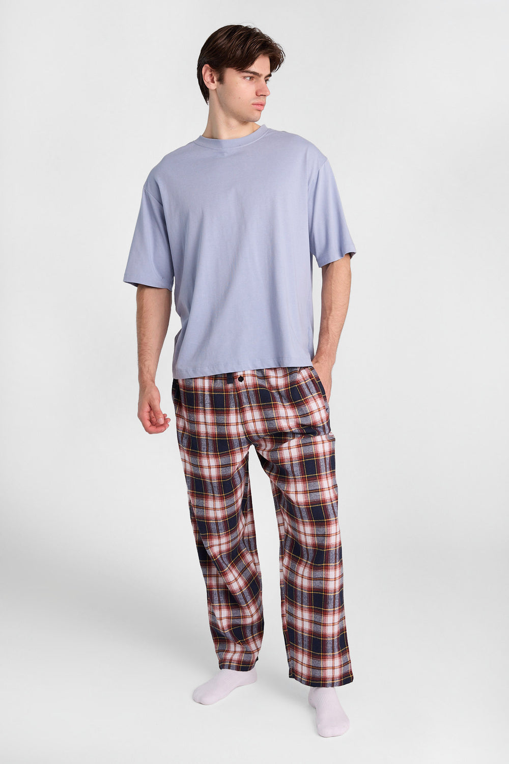 Pantalon de pyjama classique à carreaux tartan Pantalon de pyjama classique à carreaux tartan