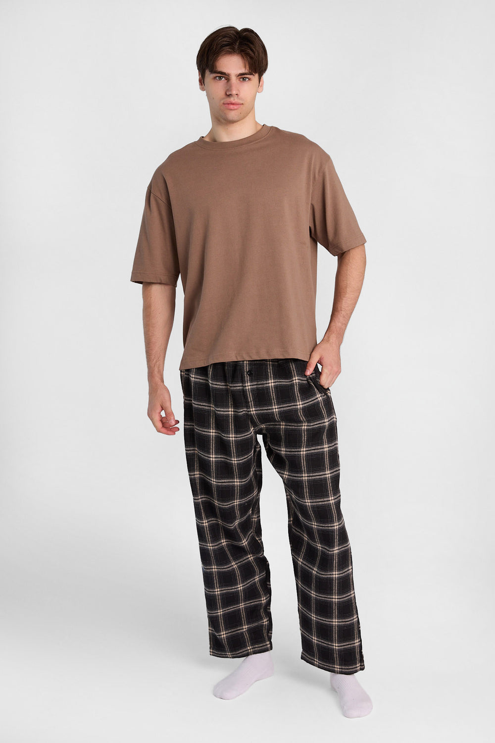 Pantalon de pyjama classique à carreaux Pantalon de pyjama classique à carreaux