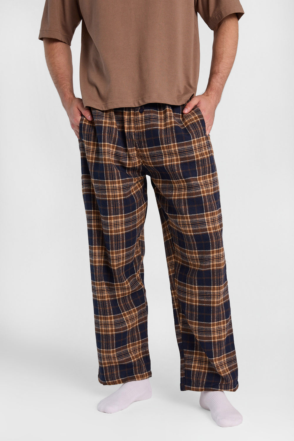 Pantalon de pyjama classique à carreaux tartan Pantalon de pyjama classique à carreaux tartan