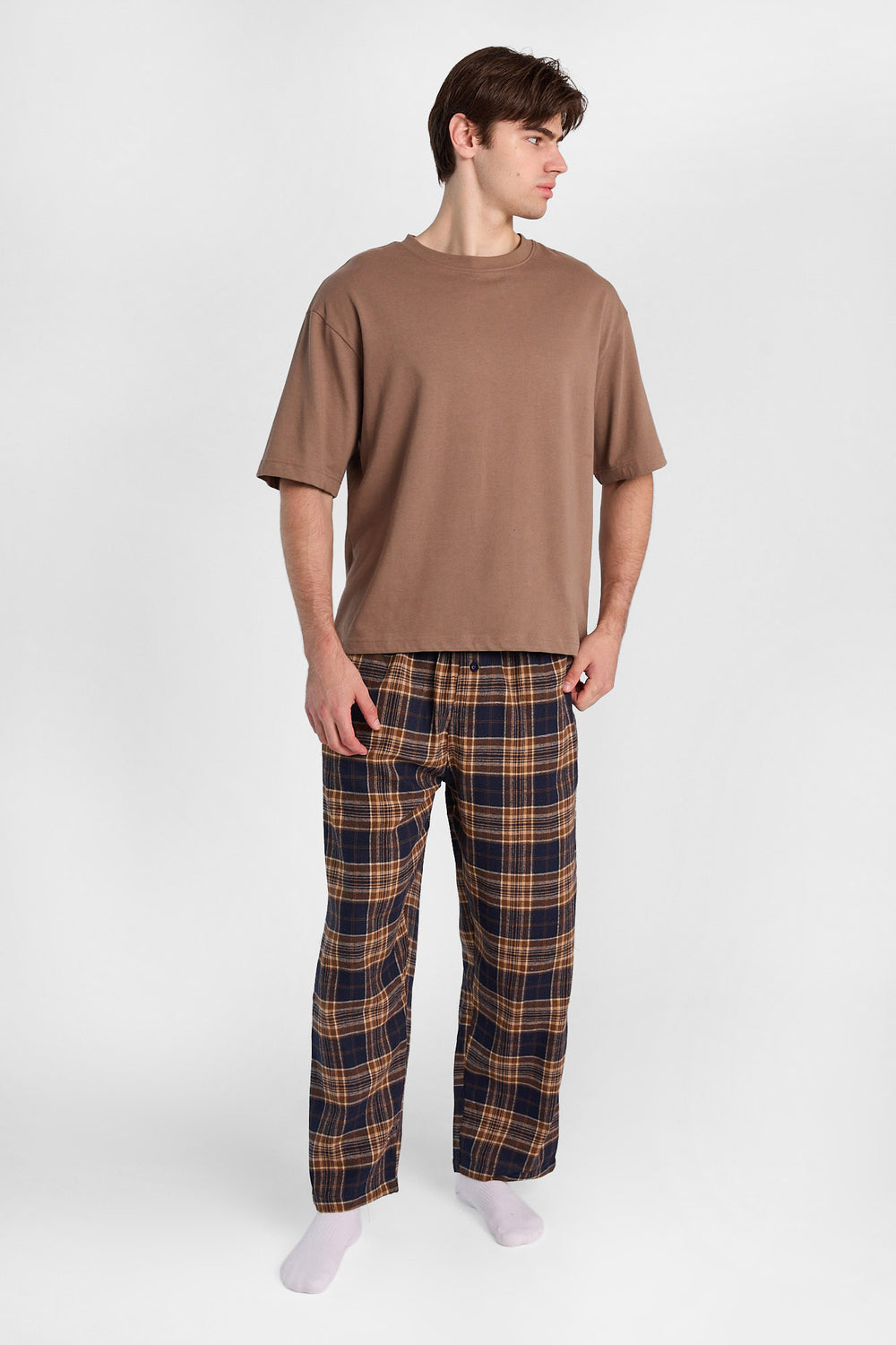 Pantalon de pyjama classique à carreaux tartan Pantalon de pyjama classique à carreaux tartan