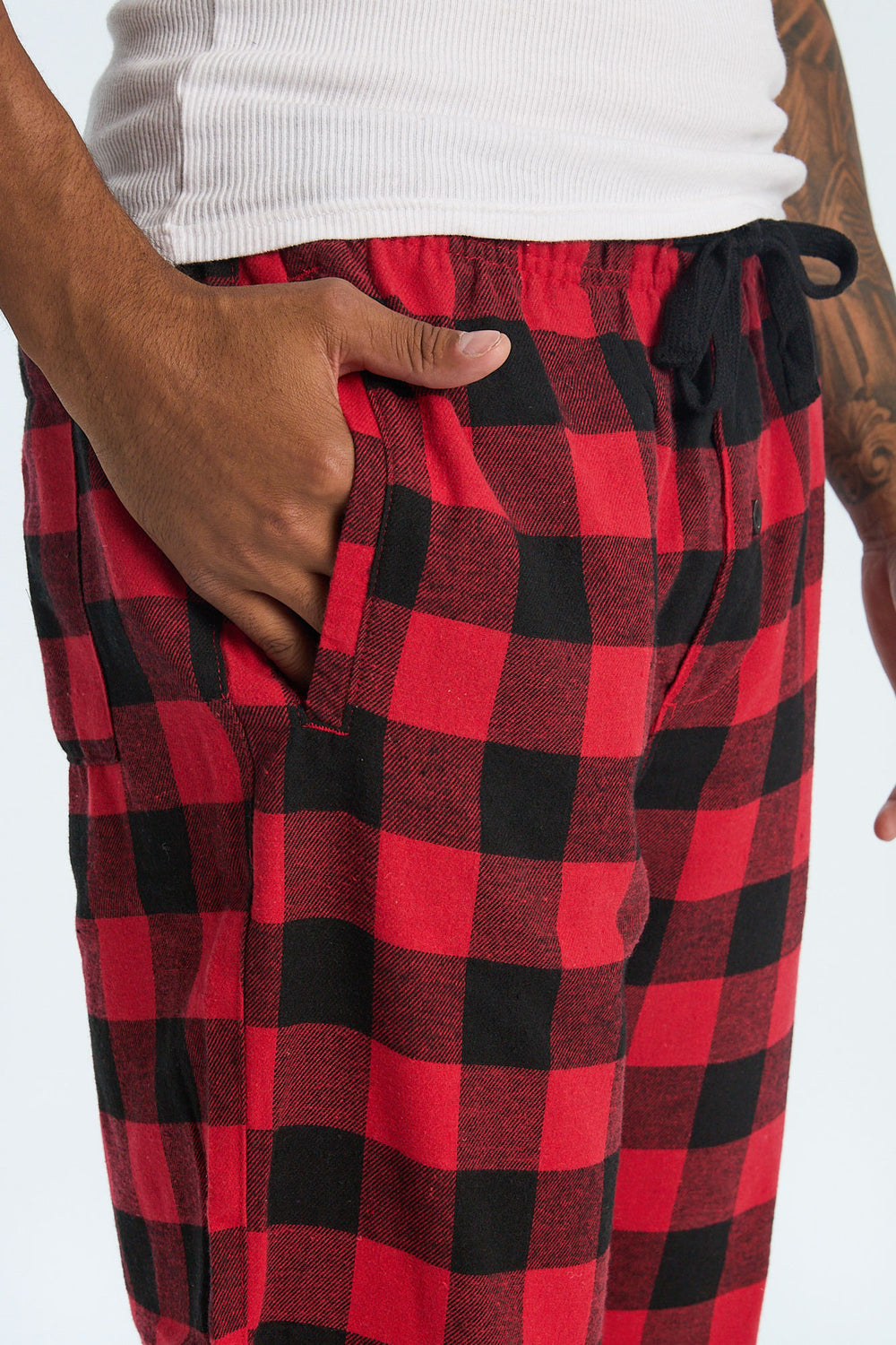 Pantalon de pyjama classique à carreaux buffalo homme Pantalon de pyjama classique à carreaux buffalo homme