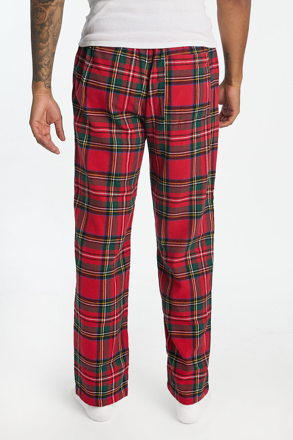Pantalon de pyjama classique à carreaux tartan homme Pantalon de pyjama classique à carreaux tartan homme