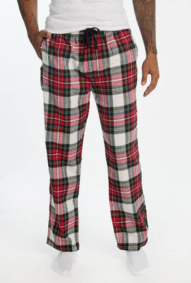 Pantalon de pyjama classique à carreaux tartan homme