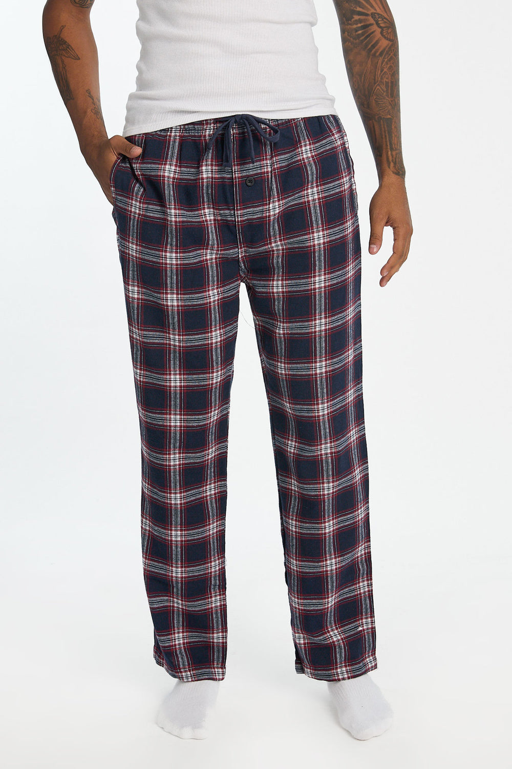 Pantalon de pyjama classique à carreaux homme Pantalon de pyjama classique à carreaux homme