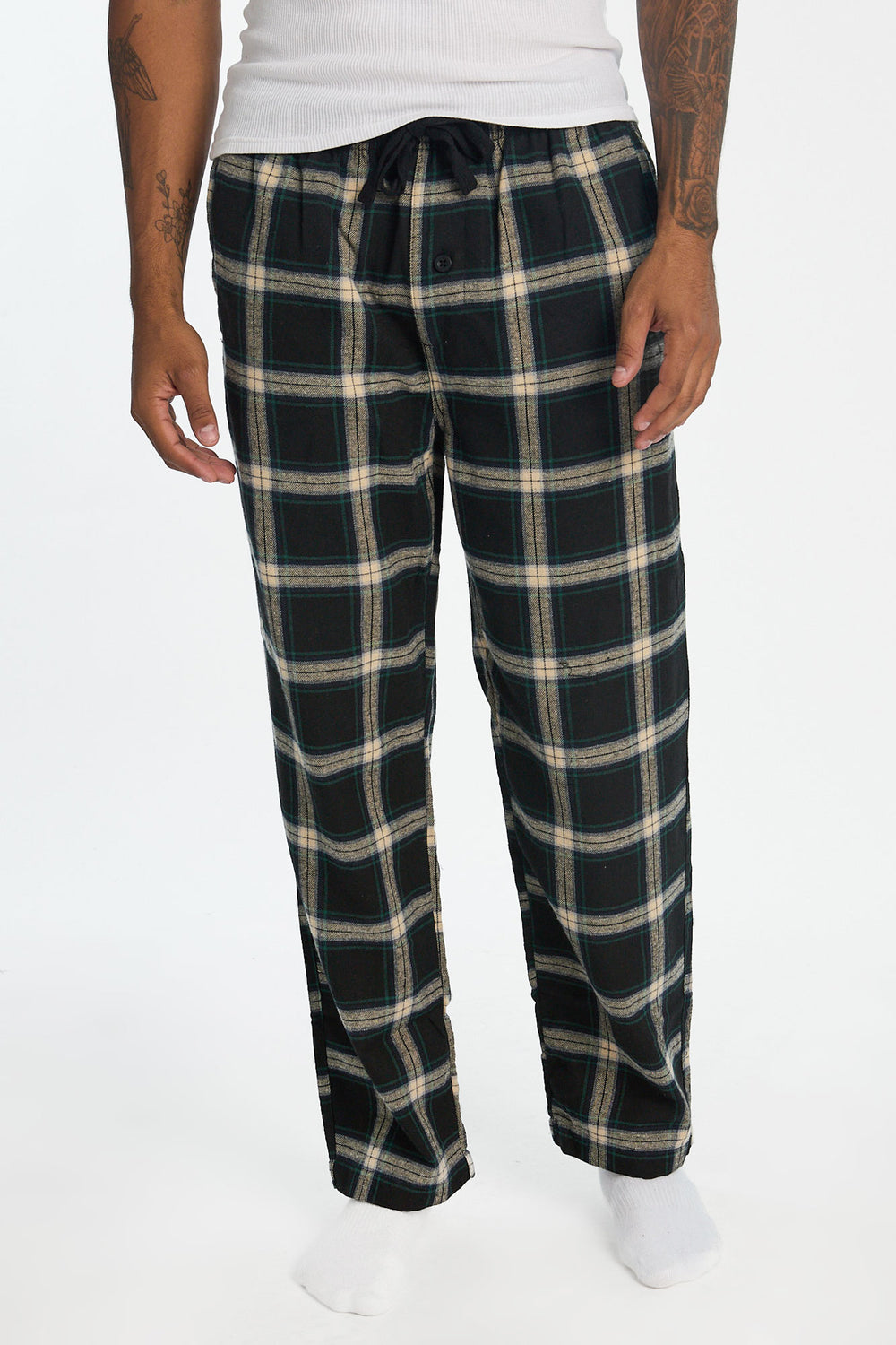Pantalon de pyjama classique à carreaux homme Pantalon de pyjama classique à carreaux homme