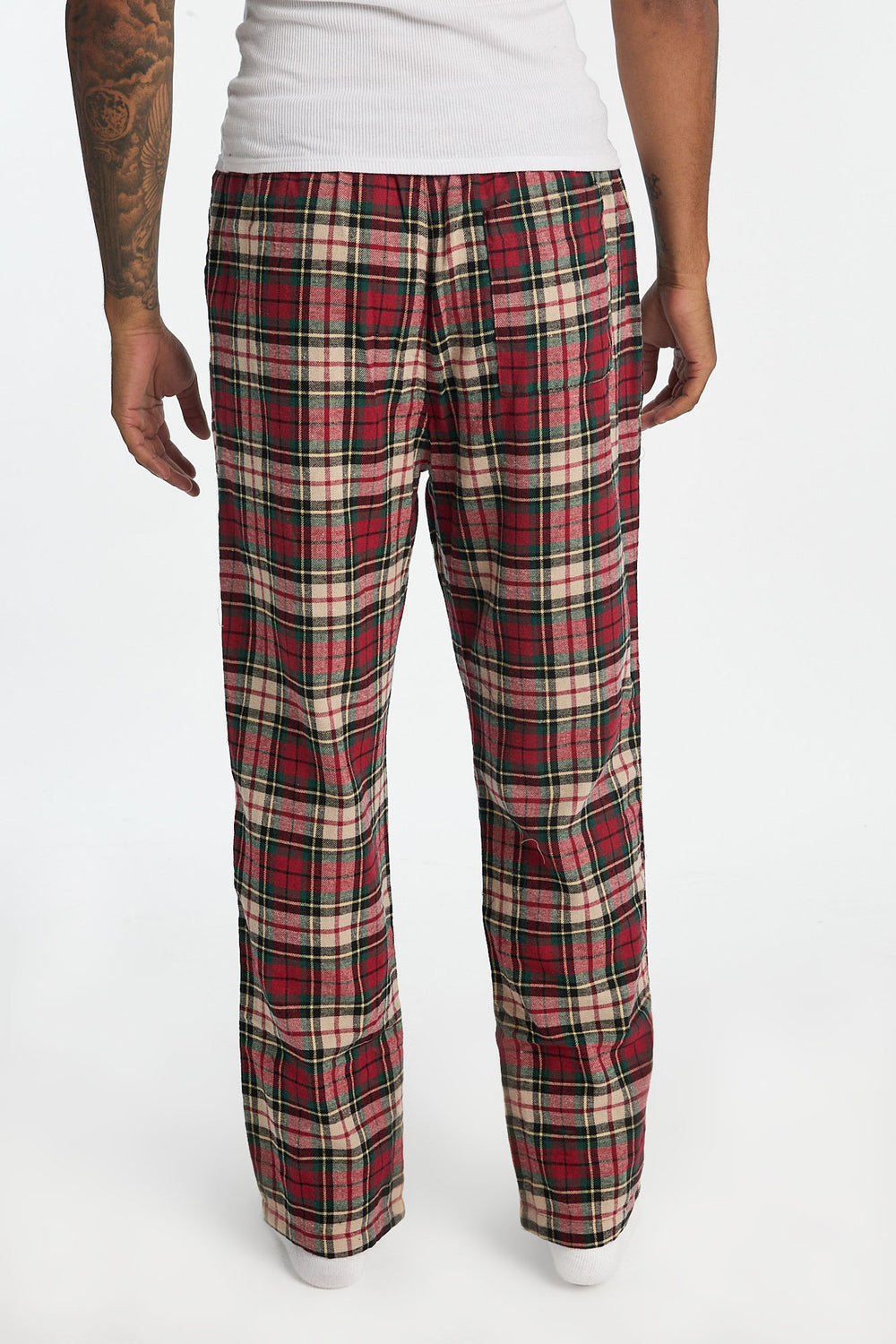 Pantalon de pyjama classique à carreaux tartan homme Pantalon de pyjama classique à carreaux tartan homme
