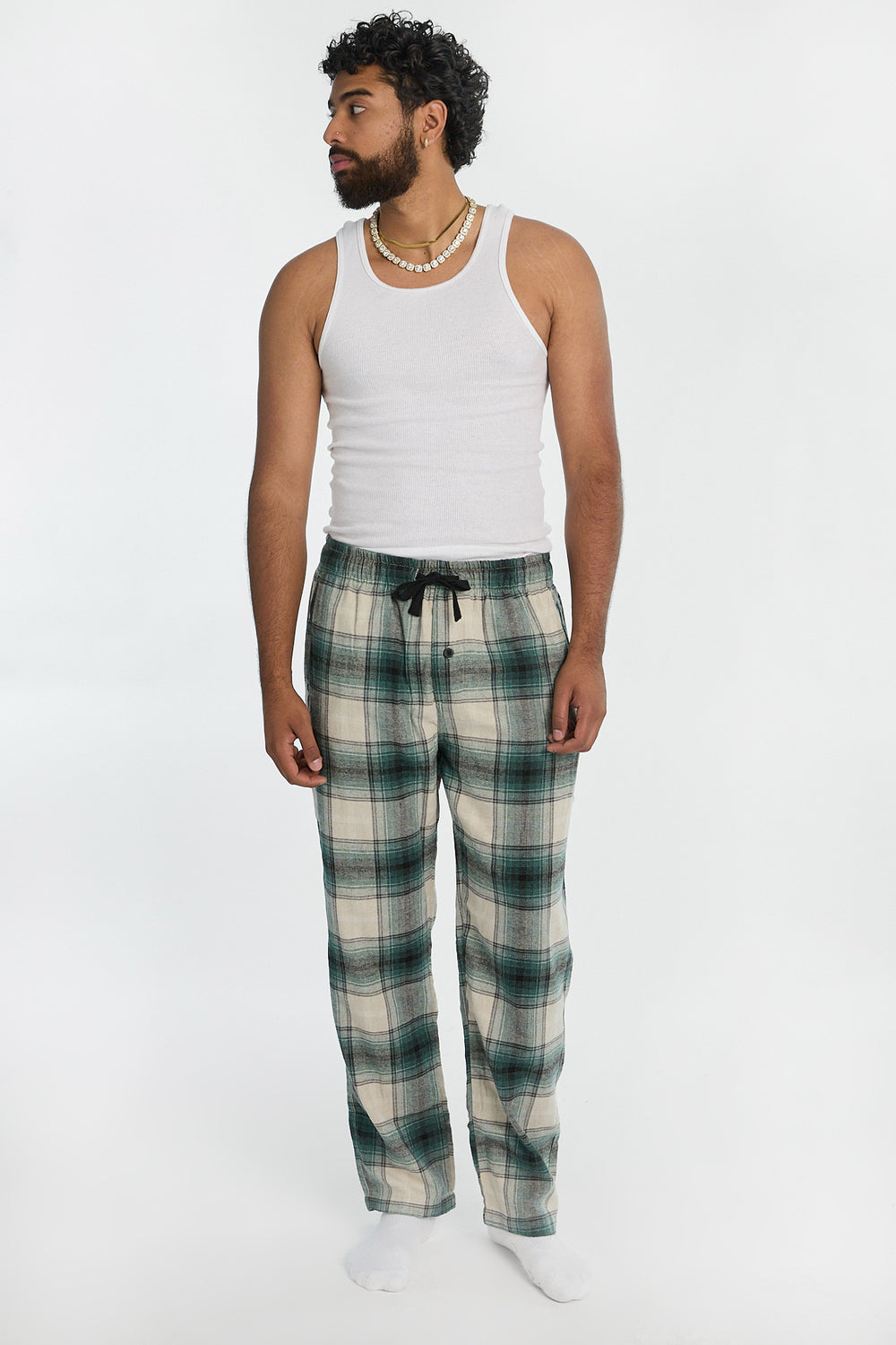 Pantalon de pyjama classique à carreaux homme Pantalon de pyjama classique à carreaux homme
