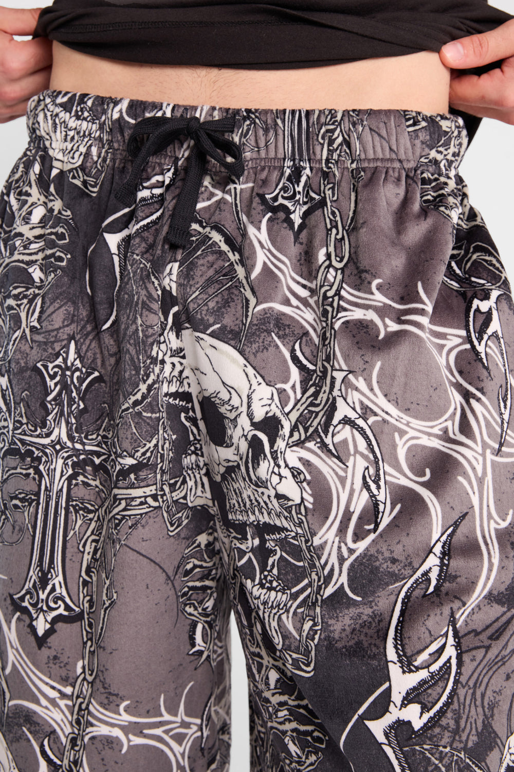 Arsenic Skulls Graphic Pajama Pants Arsenic Skulls Graphic Pajama Pants