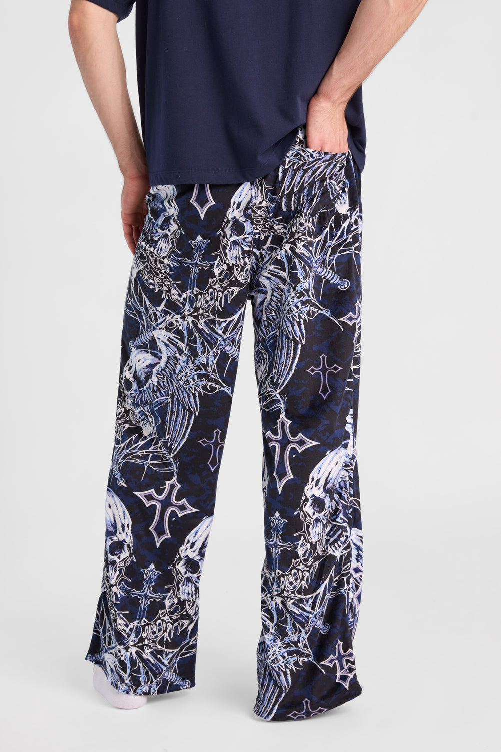 Arsenic Skulls & Wings Pajama Pants Arsenic Skulls & Wings Pajama Pants
