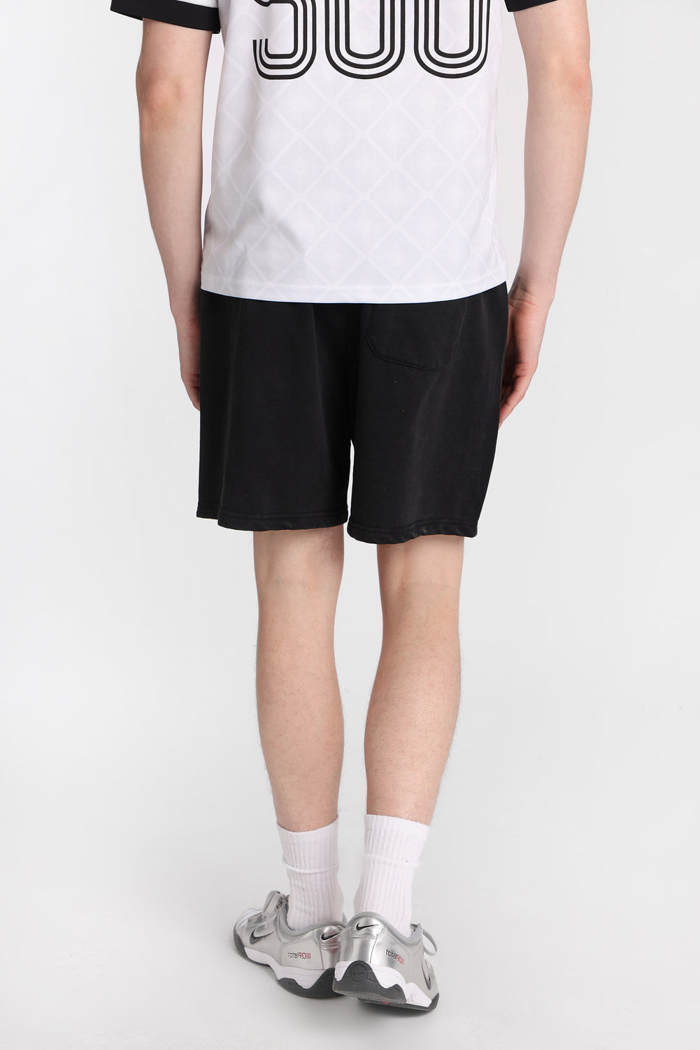 Short en molleton délavé Short en molleton délavé