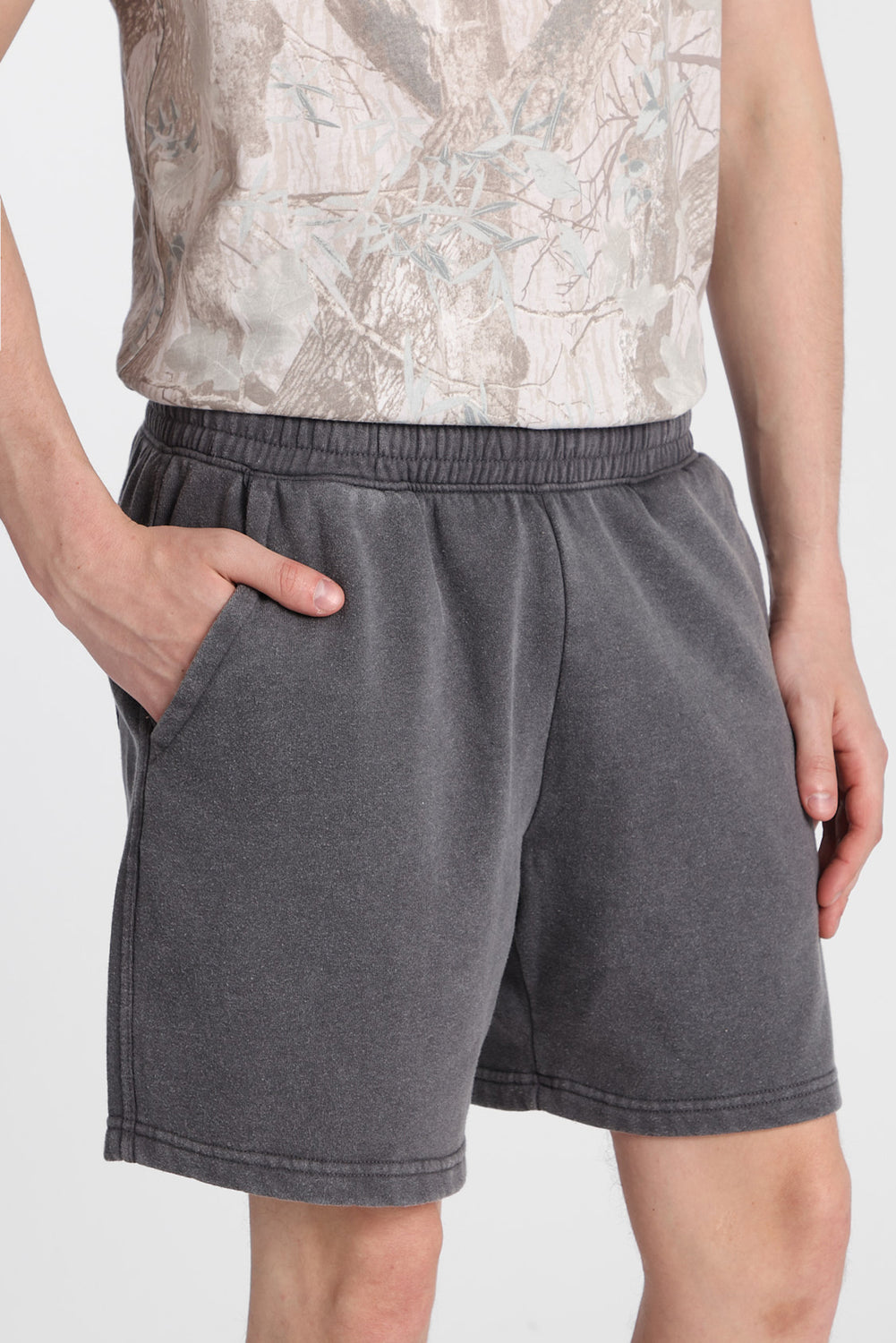 Washed Fleece Shorts Washed Fleece Shorts